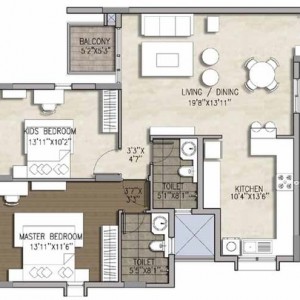 Brigade Mountain View Floor Plan