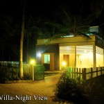 Foundations Green Grass Villa Night View