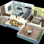 Rishabh Siddhi 3BHK First Floor Plan 2