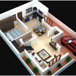 Rishabh Siddhi 3BHK Ground Floor Plan 1